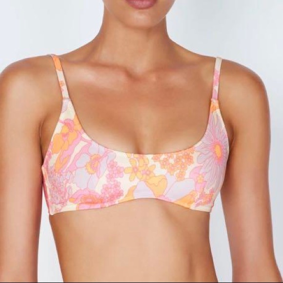 triangl swimwear Other - NWT Triangl Maci Sherbet Floral Bikini Top